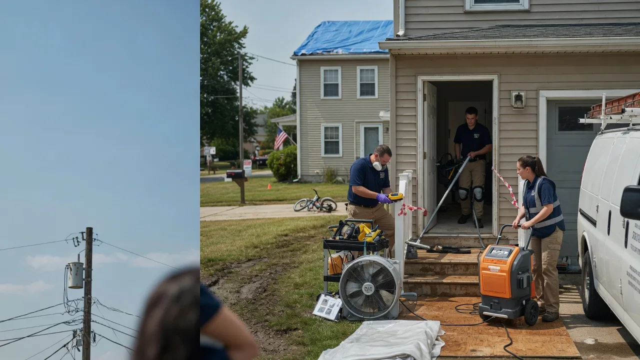 Water Damage Repair in Covel, WV near me